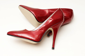 rote pumps high heels