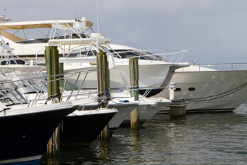Fototapeta premium Docked Yachts