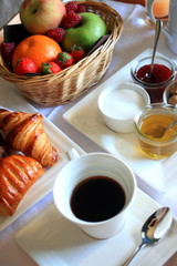 Plateau petit déjeuner complet