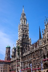 Fototapeta premium City hall in Munich, Germany