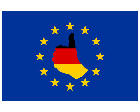 Deutsches Handzeichen in Europa