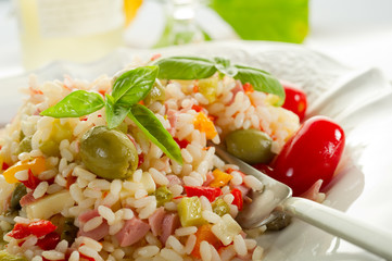 rice salad - insalata di riso