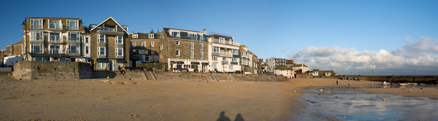 Obraz premium Irish village on the coast