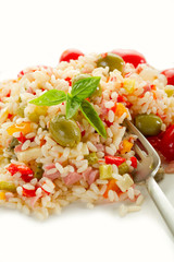 rice salad - insalata di riso