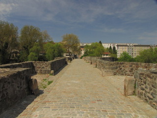 Fototapeta na wymiar Pont Saint Etienne, Vienne, Limoges, Limousin