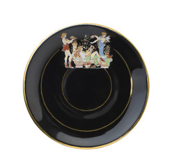 Black greece plate | Isolated
