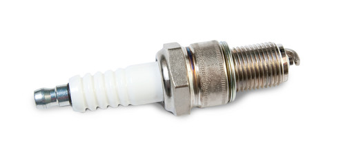 Spark plug isolated