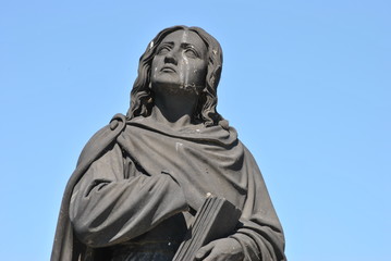 Statue in Prague, Czech Republic