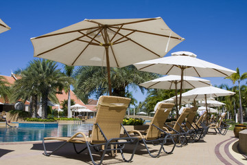 Swimming pool in Thailand