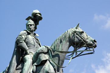 Obraz premium Statue of Godfrey, First Viscount Tredegar
