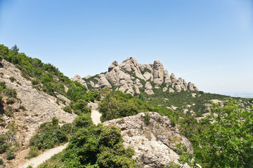 Montserrat mountain, Catalonia, Spain