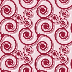 Seamless swirl pattern