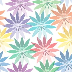 Seamless vivid pattern