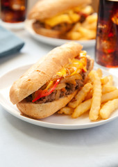 Cheesesteak sandwich