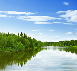 Fototapeta premium lake