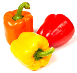 Different Colored Peppers
