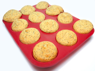 lemon poppy seed muffins