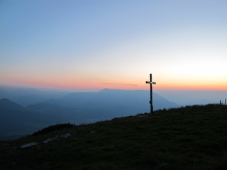 Obraz premium gipfelkreuz