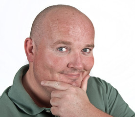smiling male portrait