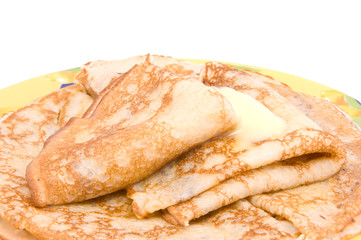 Pancakes with a butter