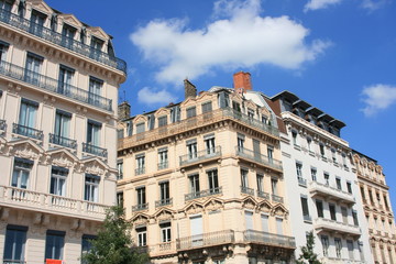 Fototapeta na wymiar façades