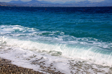 Beach on Samos Island, Greece