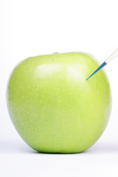 Genetically modifying an apple