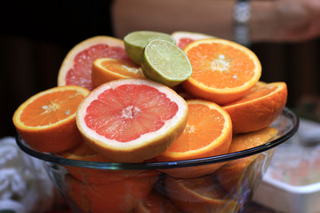 Fruits for juice preparation