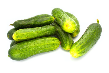 Fresh cucumbers