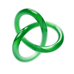 Fototapeta premium Green Torus