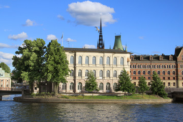 Fototapeta na wymiar Stockholm - Strömsborg