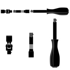 tools for work vector illustration