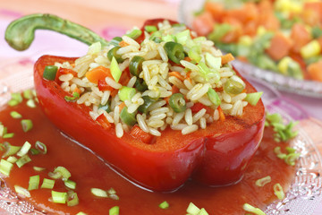 Stuffed paprika