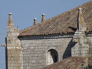 Fototapeta na wymiar Iglesia de Simancas (Valladolid)