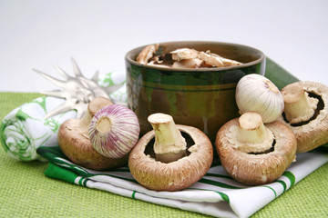 frische Champignons