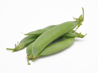 Pods of pea