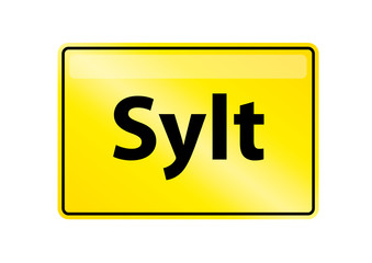 Ortsschild Sylt