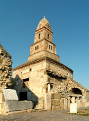 Fototapeta na wymiar Densus old church in Romania