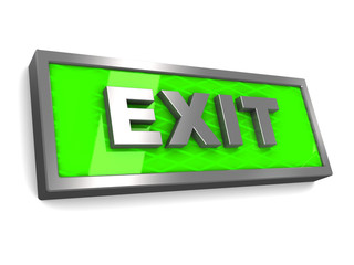 exit sign