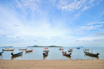Many Thai boat
