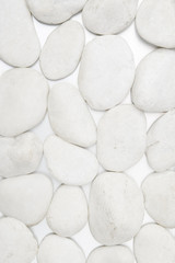white stones