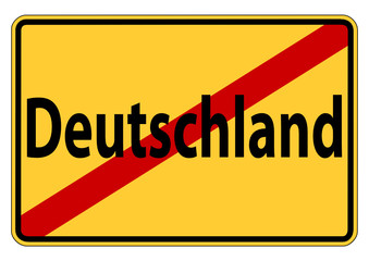 Deutschland verlassen