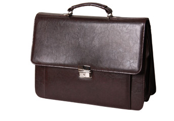 Brown briefcase