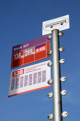 Bus Stop Stand