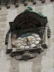 horloge de la Sorbonne, Paris, France