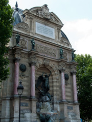 ¨Place Saint-Michel, Paris, France