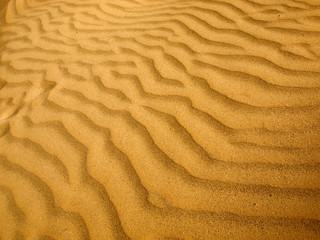 sand pattern in desert
