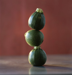 courgettes rondes