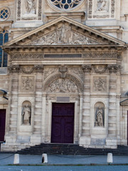 Fototapeta na wymiar Eglise Saint-Etienne du Mont, Paris, France