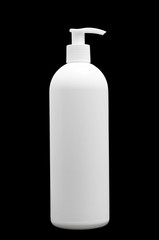 one plastic bottle with spray